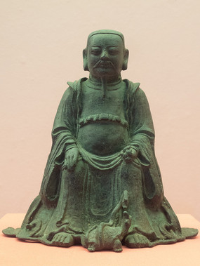 重庆三峡博物馆明代文物真武铜神象