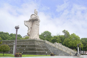 汉中市汉大将韩信塑像