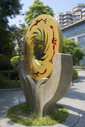 金沙太阳神鸟雕塑