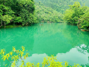 荔波小七孔风景区卧龙潭 