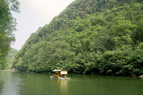 小七孔风景区 大七孔游船