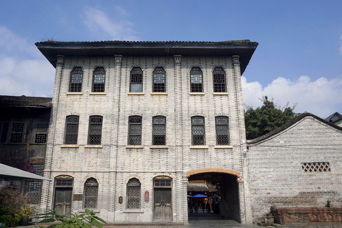 成都安仁古镇袍哥楼