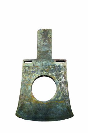 湖北省博物馆 商代铜钺 