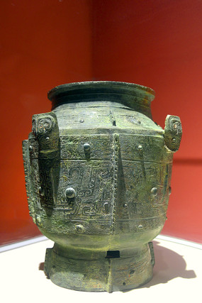 三星堆博物馆 商代铜罍